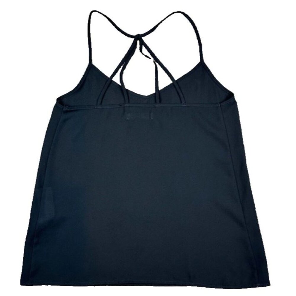 Abercrombie & Fitch Womens 90's SZ S Black Strappy Sleeveless Camisole Tank Top - Picture 2 of 9